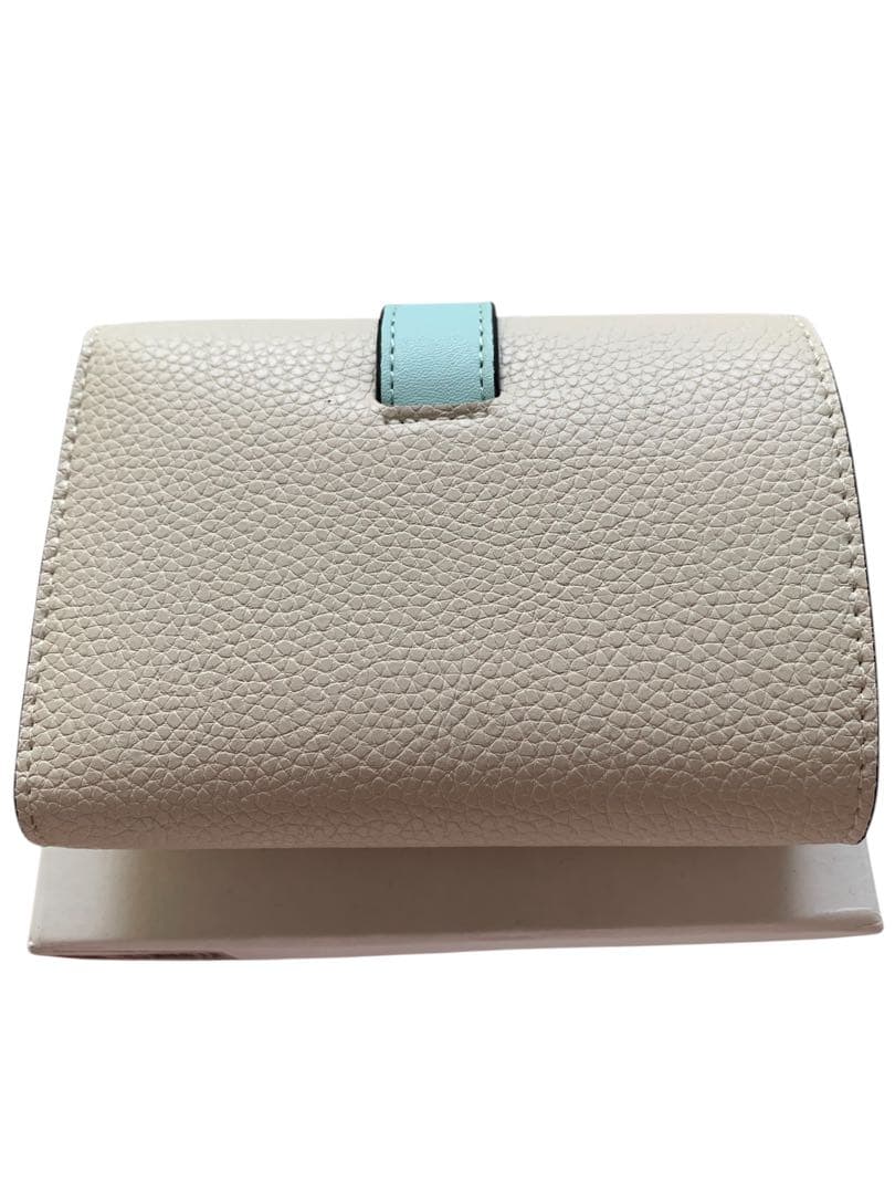 LOEWE バーティカルウォレット 美品 オフホワイト