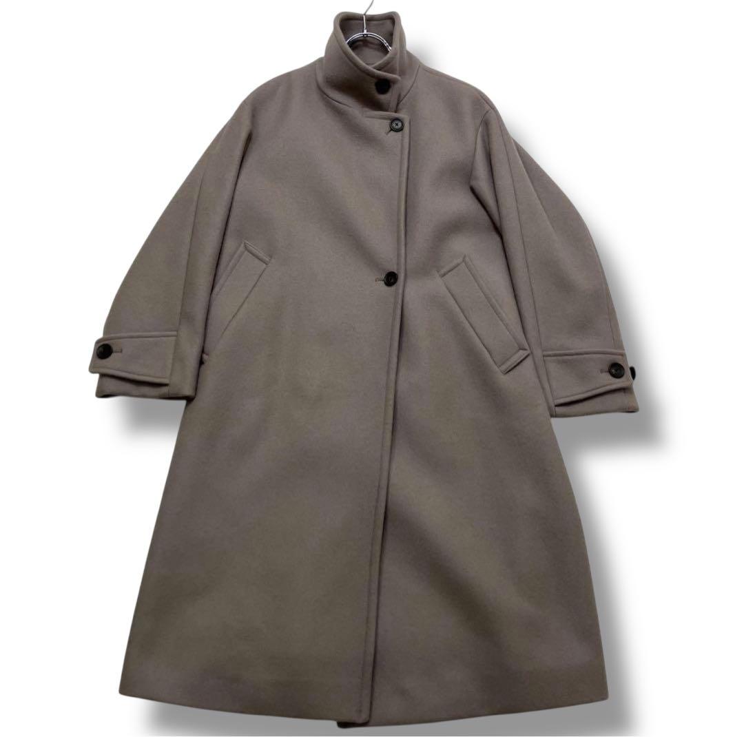 美品✨ユナイテッドアローズ SPINTO メルトン スタンドカラーコート 36