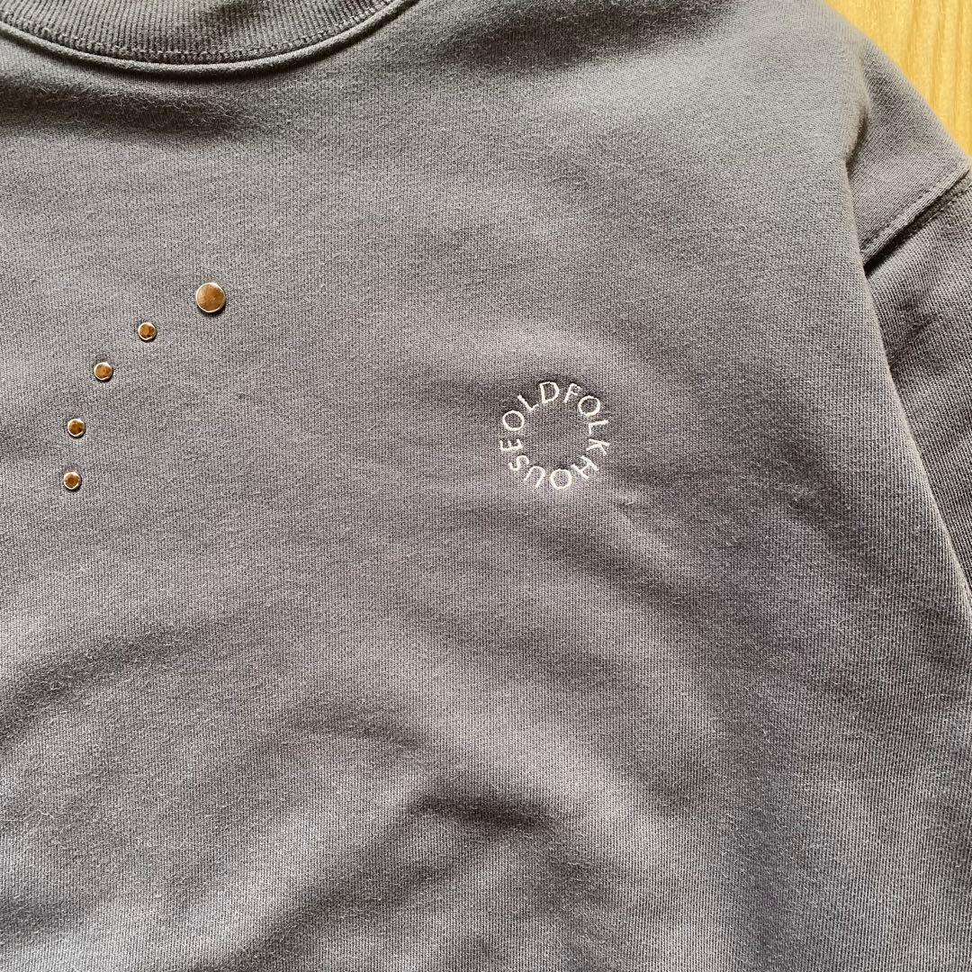 OLD FOLK HOUSE × O代官山 別注スウェットサイズ2 在原みゆ紀黒