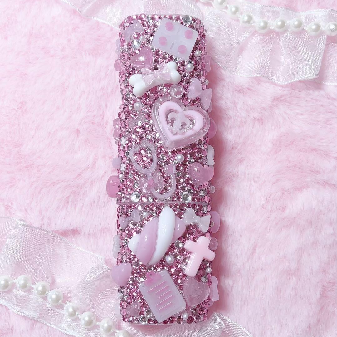 iQOSケースデコ アイコスデコ 現品 【埋めつくし救済ぴんく♡】