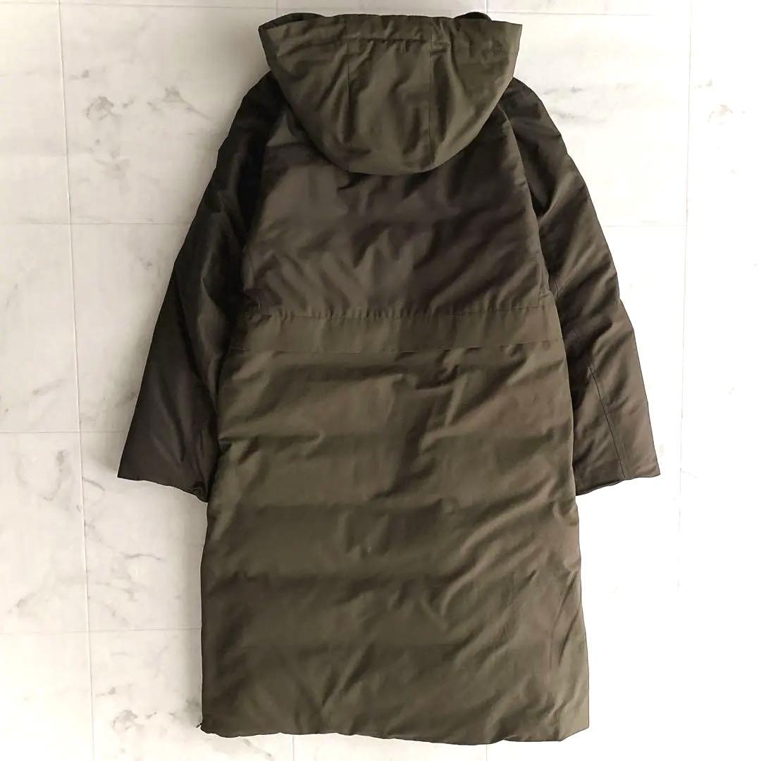 美品✨ドレステリア Aラインダウンコート カーキ