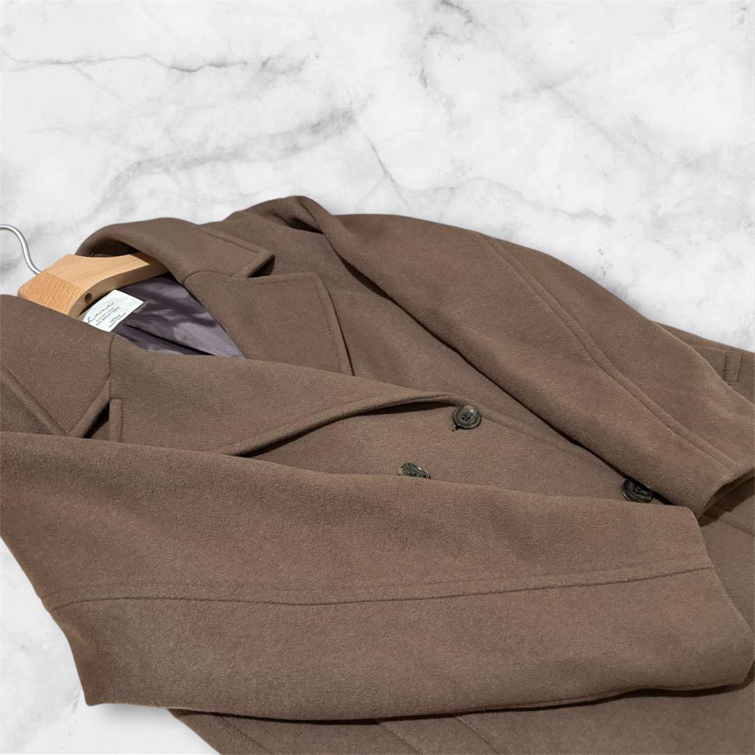 美品 ジャーナルスタンダード relume Super140sウール コート