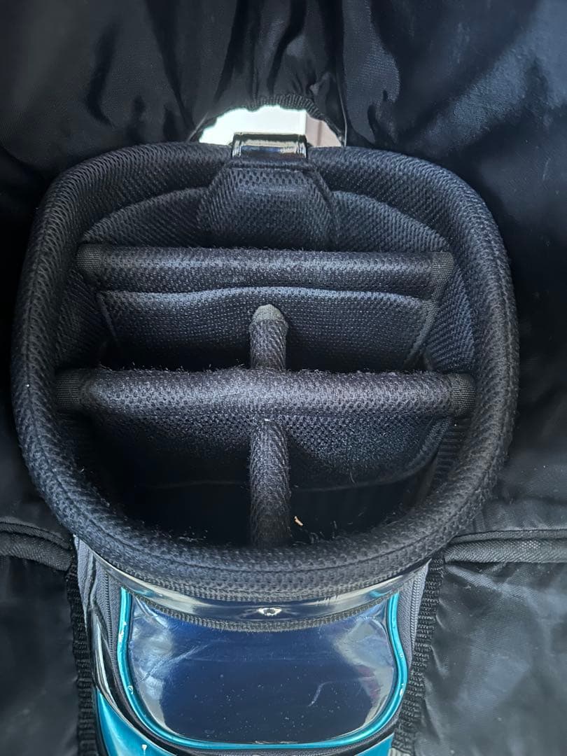 Titleist キャディバッグ ブラック/ターコイズ