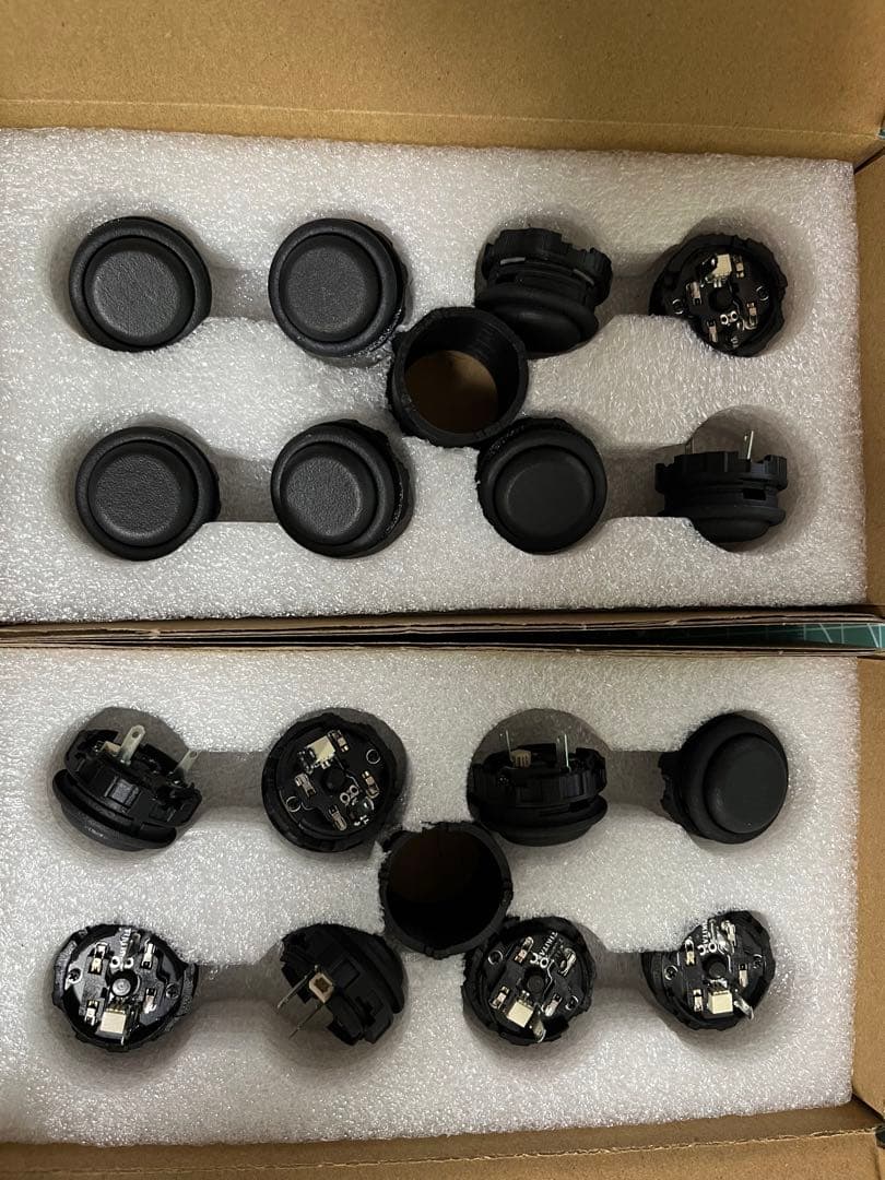 TIKITAKA ナイロンボタン　φ24 8個×2セット 16個