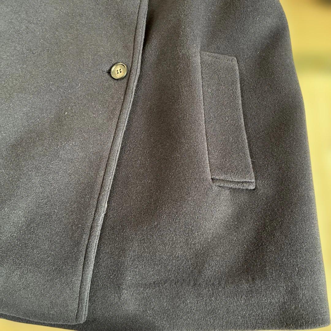 美品　QUARÉE クオリー　ダークネイビー ピーコート