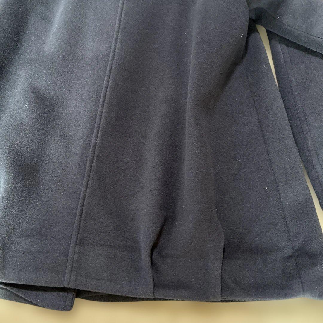 美品　QUARÉE クオリー　ダークネイビー ピーコート