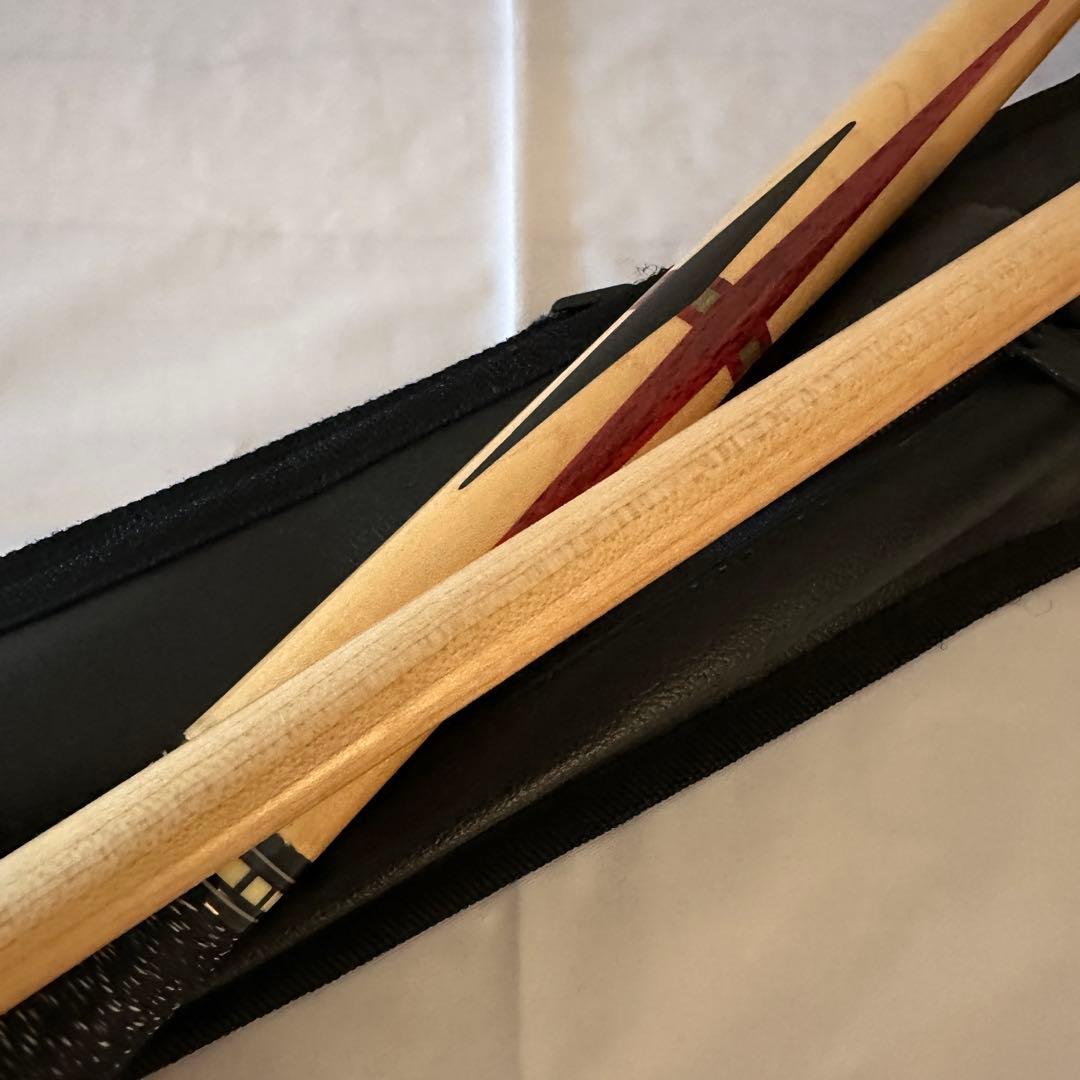 ビリヤードキュー　【極美品】ソフトケース付き　メーカー不明