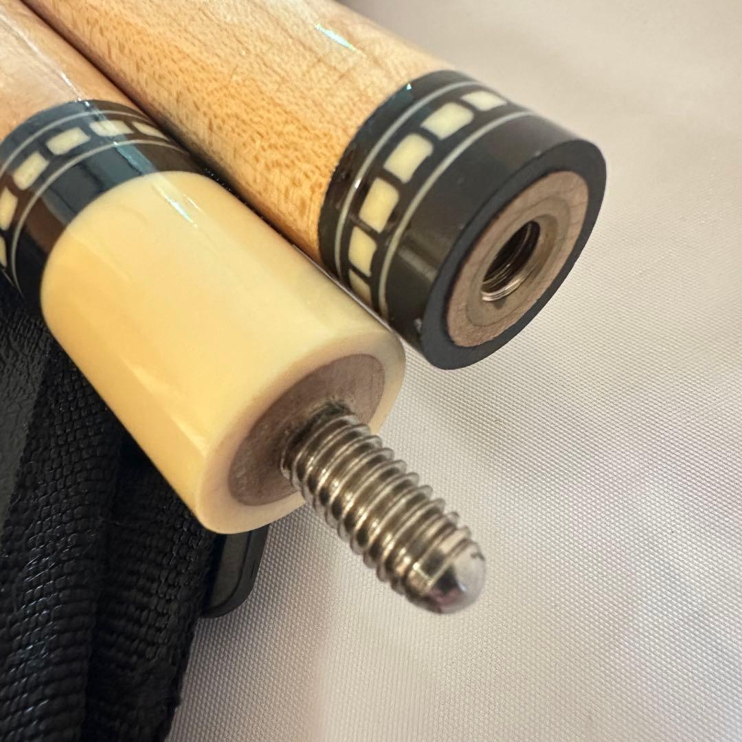 ビリヤードキュー　【極美品】ソフトケース付き　メーカー不明