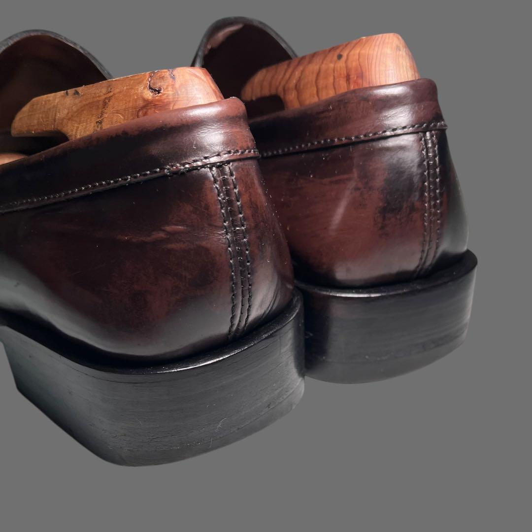 その他 GUCCI l plate Square toe loafer