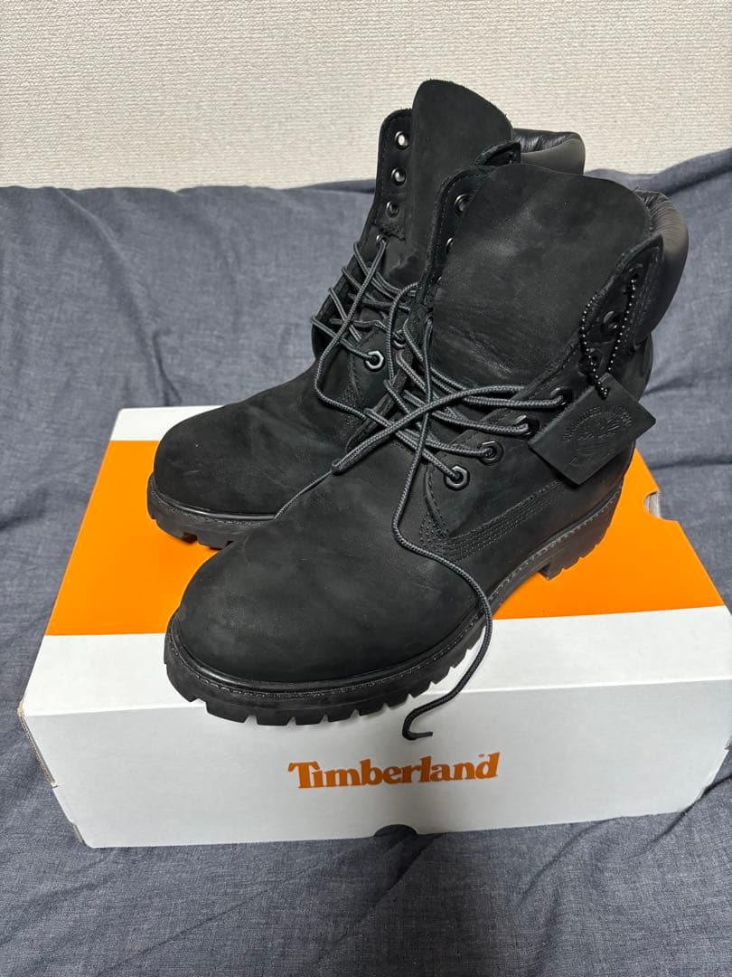Timberland 6インチ プレミアム ウォータープルーフ ブーツ 黒