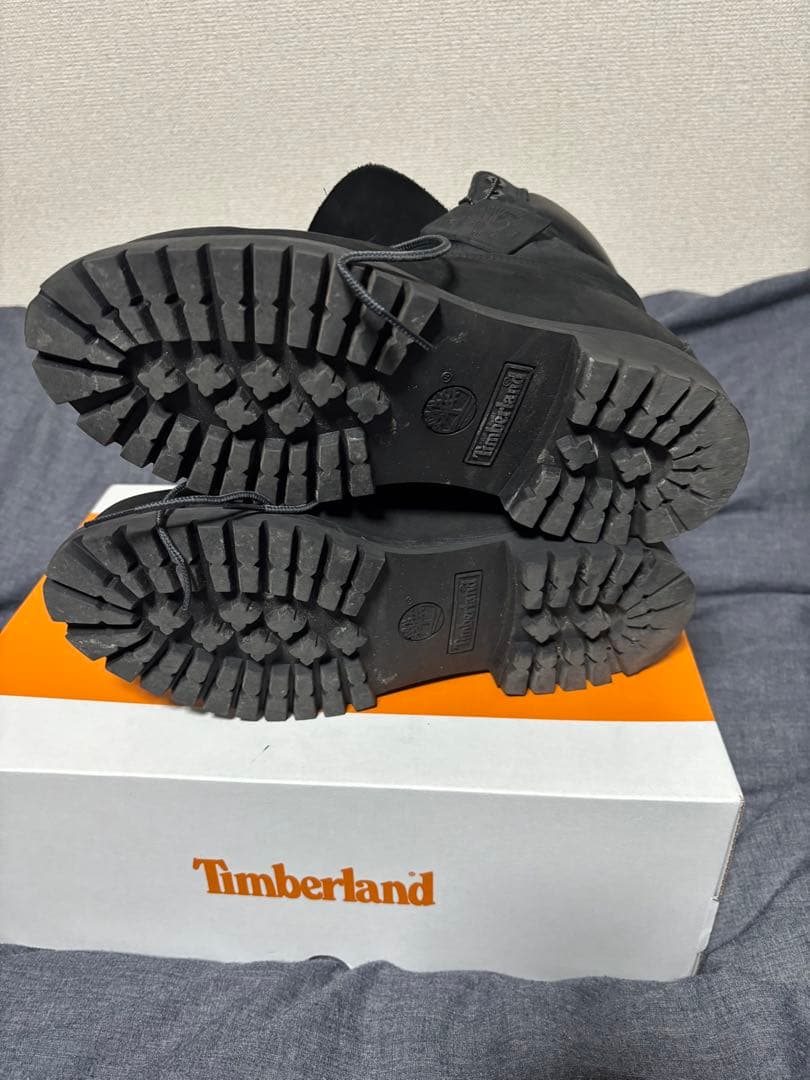Timberland 6インチ プレミアム ウォータープルーフ ブーツ 黒