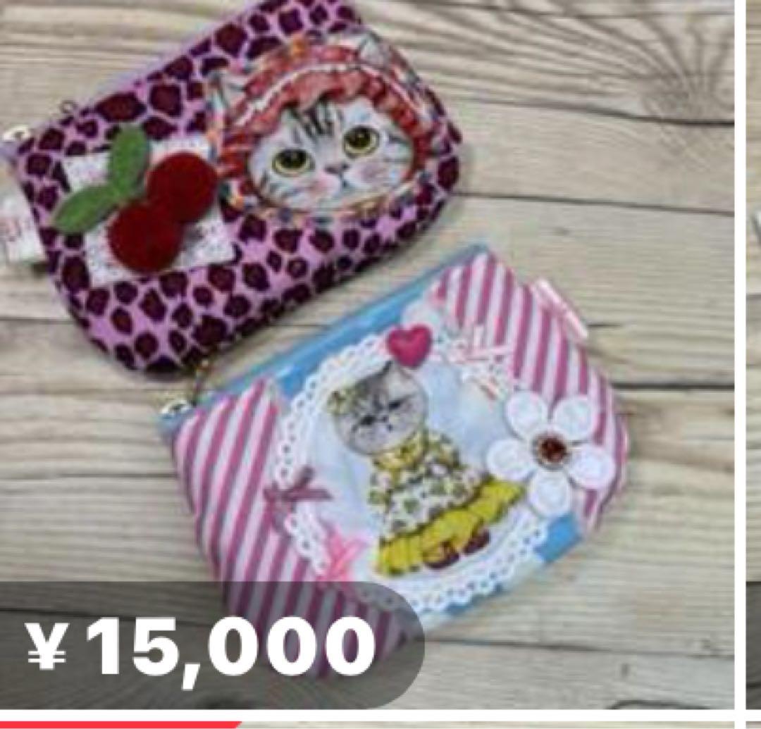 ゆきちゃん様054215 コヤンイサムチョン　フラットポーチ　サンダーちゃん