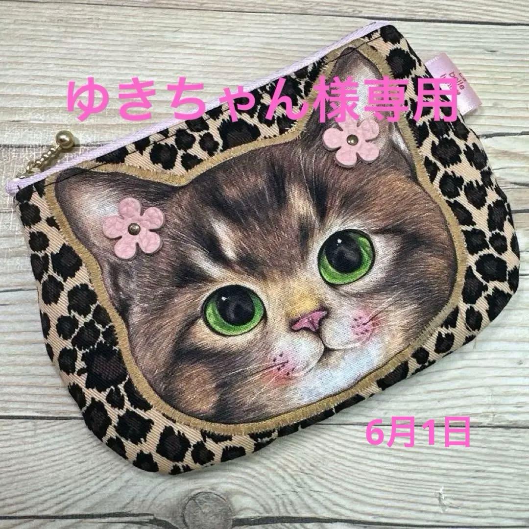 ゆきちゃん様054215 コヤンイサムチョン　フラットポーチ　サンダーちゃん