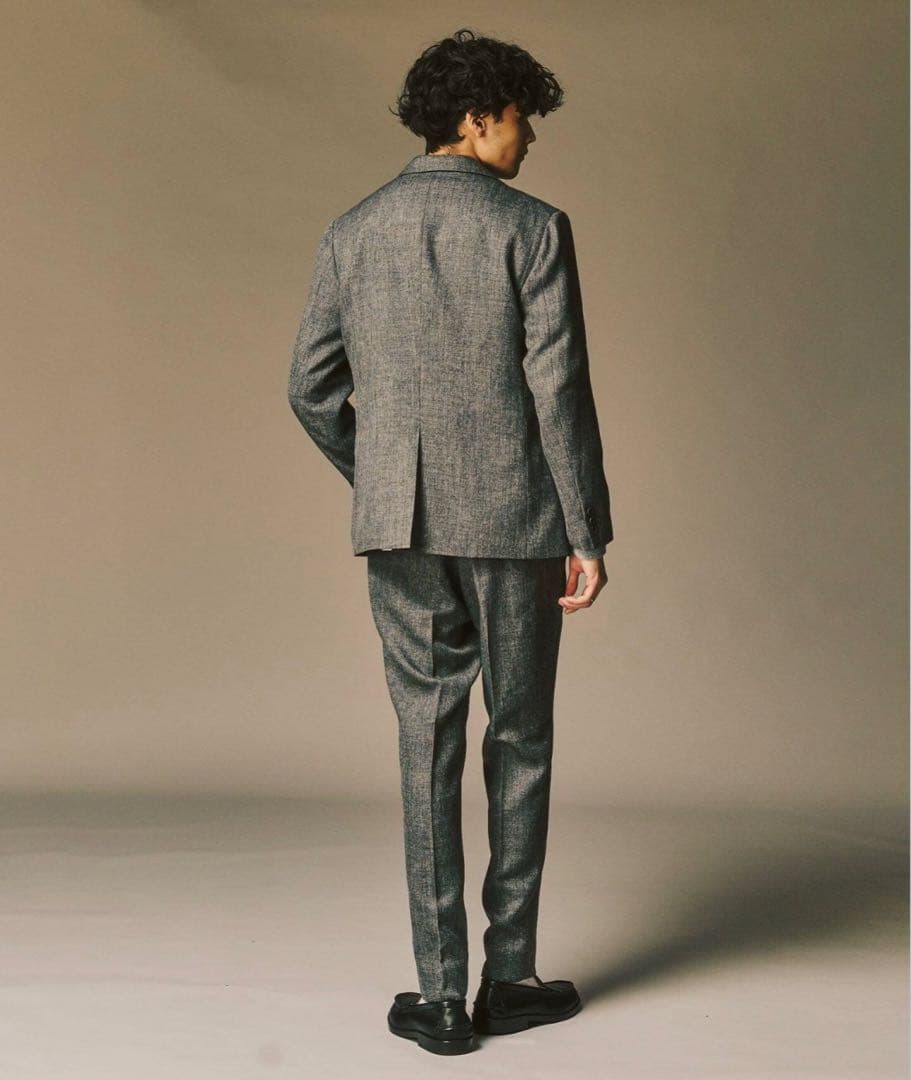 【新品】417 EDIFICEツイード セットアップ ジャケットスラックス