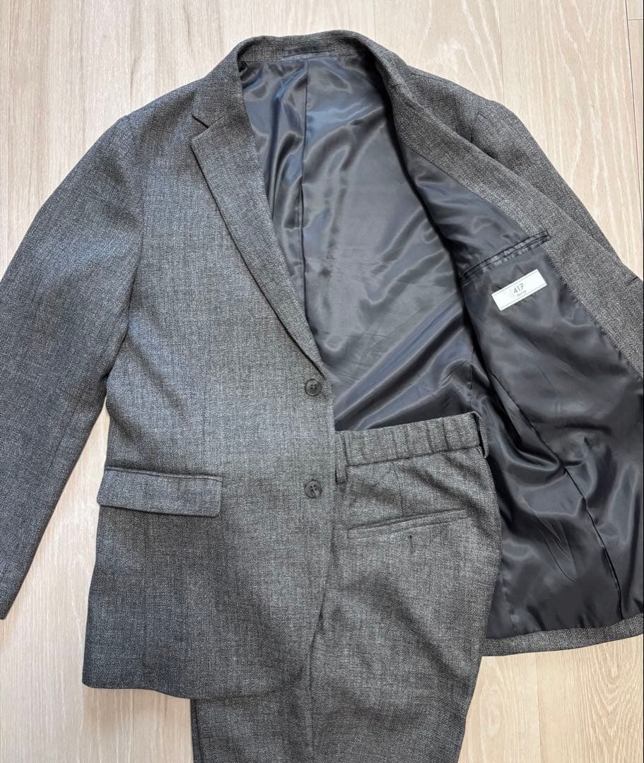 【新品】417 EDIFICEツイード セットアップ ジャケットスラックス