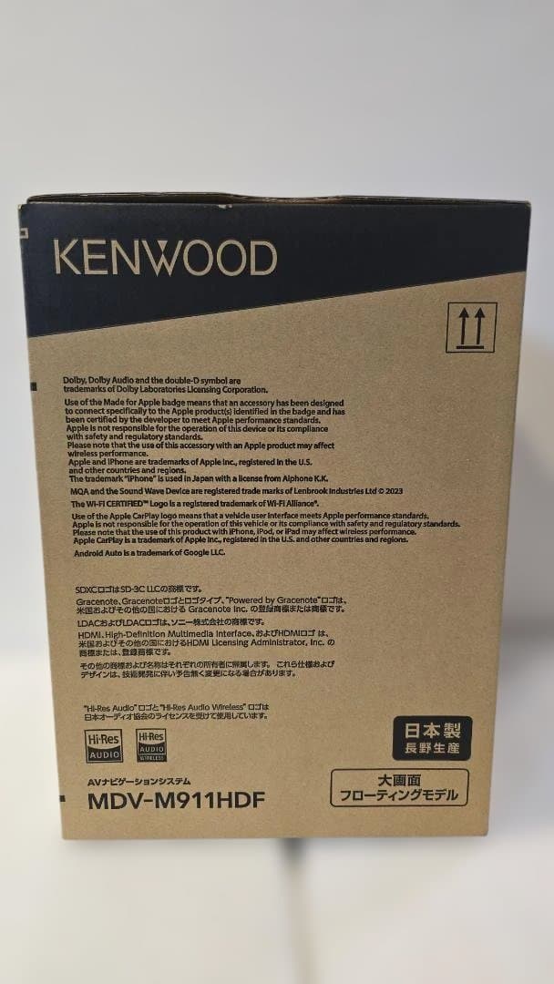 ケンウッド MDV-M911HDF