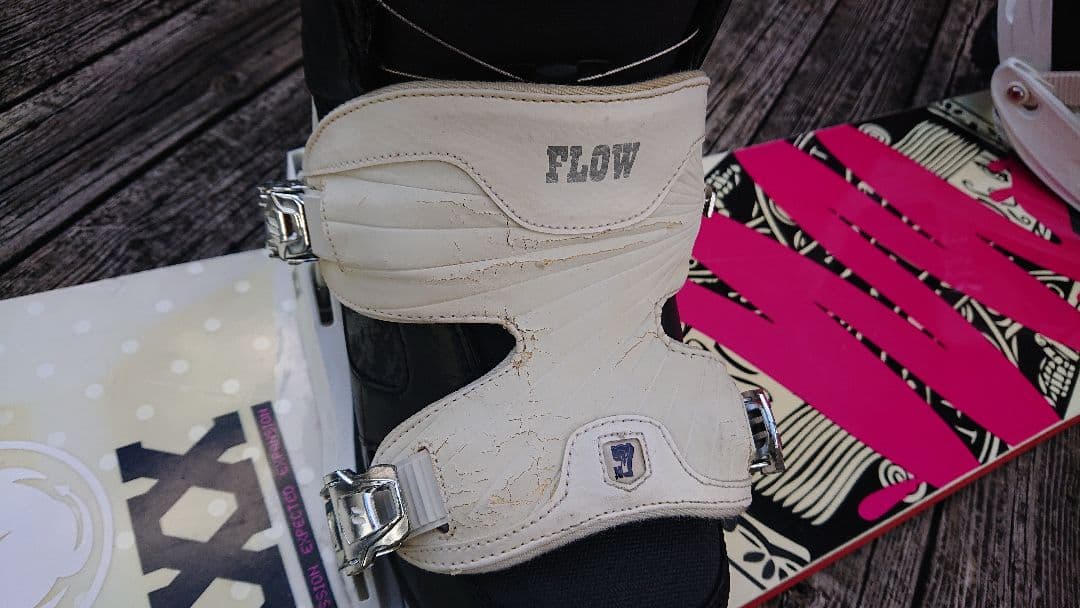 スノーボード3点セット ヨネックス YONEX 4XP 155 FLOW 275