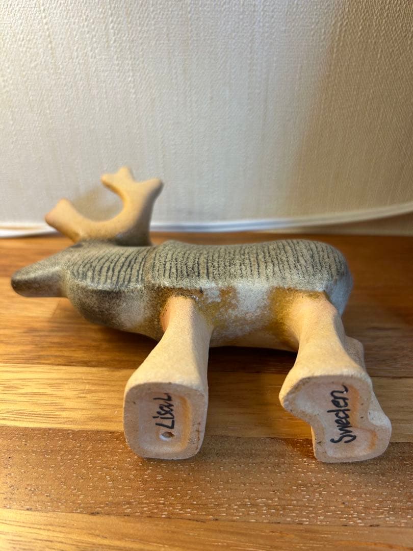 LISA LARSON リサラーソン ミニスカンセン トナカイ 置物 北欧