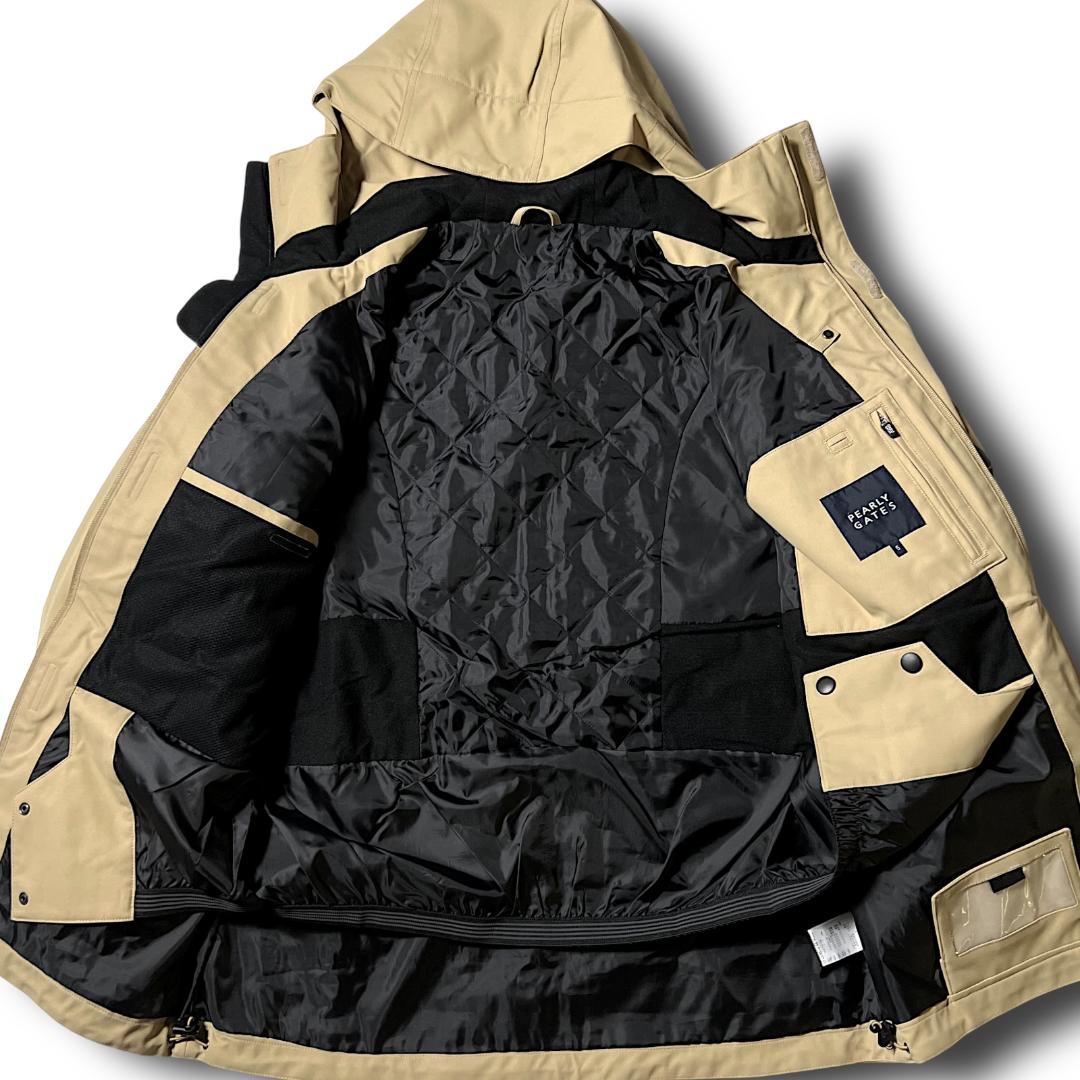 ベージュ パーリーゲイツ 定価10.4万 防水防風 上下セット スノーウェア L