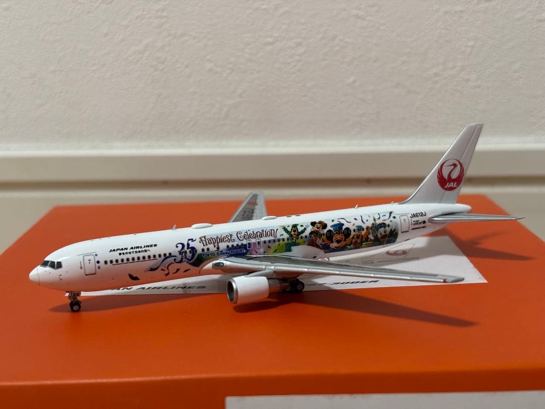 シ*イ様 JCWINGS 1/400 B767-300ER JA612J JAL