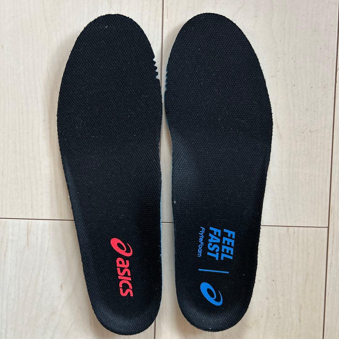 テニスシューズ　アシックス　ネイビー