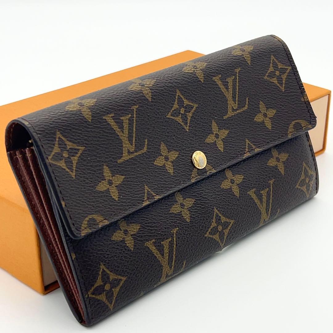 ルイヴィトン モノグラム 長財布 ポルトフォイユサラ 男女兼用
