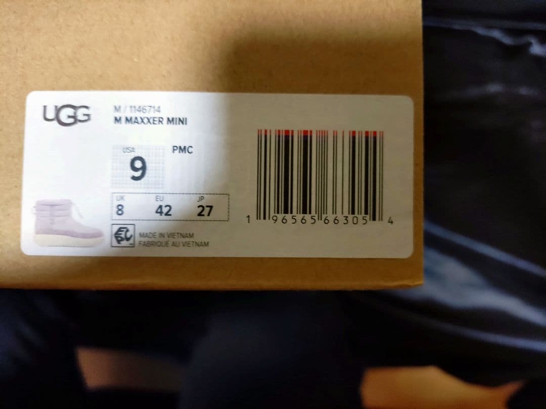 UGG Maxxer Mini　メンズブーツ　新品未使用