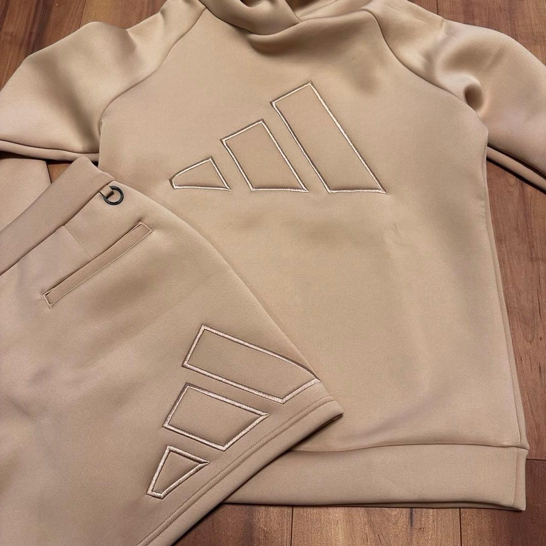 アディダス　サイズS トレーナー　スカート　ダンボールニット　セットアップ　秋冬