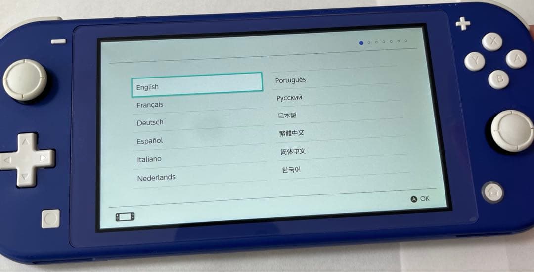 Nintendo SwitchLite ニンテンドースイッチ ブルー 青