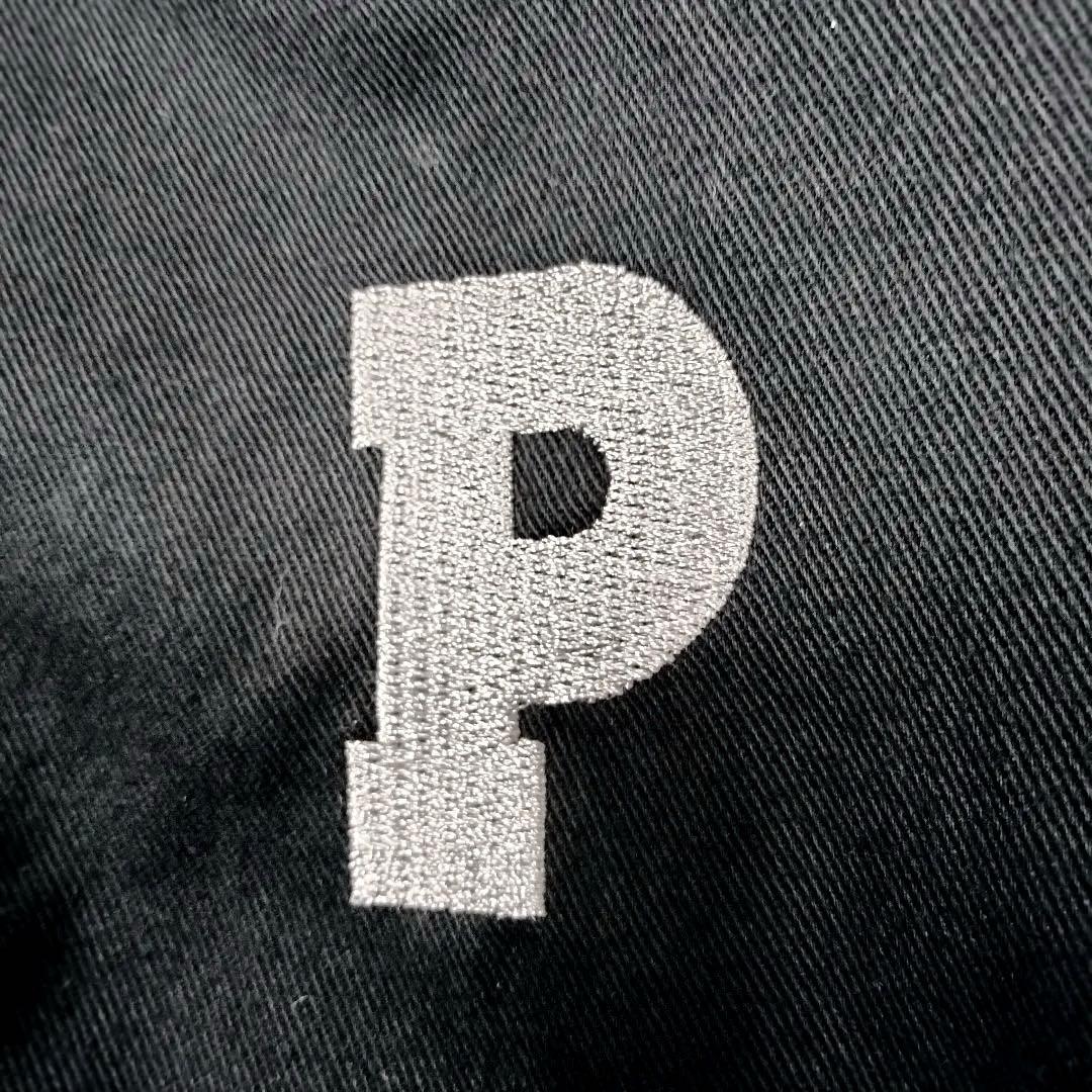 美品　PINKHOUSE／ピンクハウス　中綿　刺繍ロゴブルゾン　フード付き