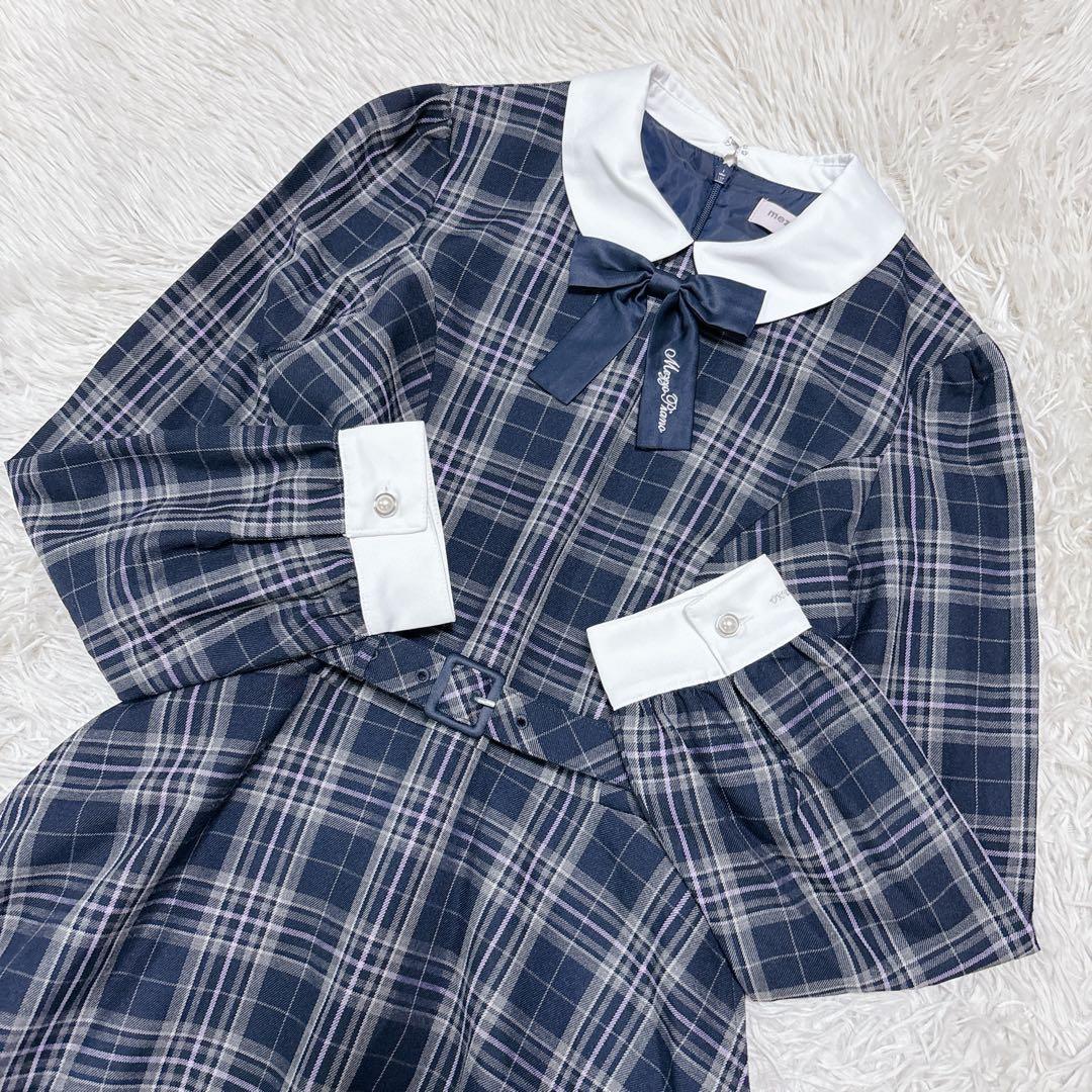 メゾピアノジュニア L160 LL165 フォーマル セレモニースーツワンピース