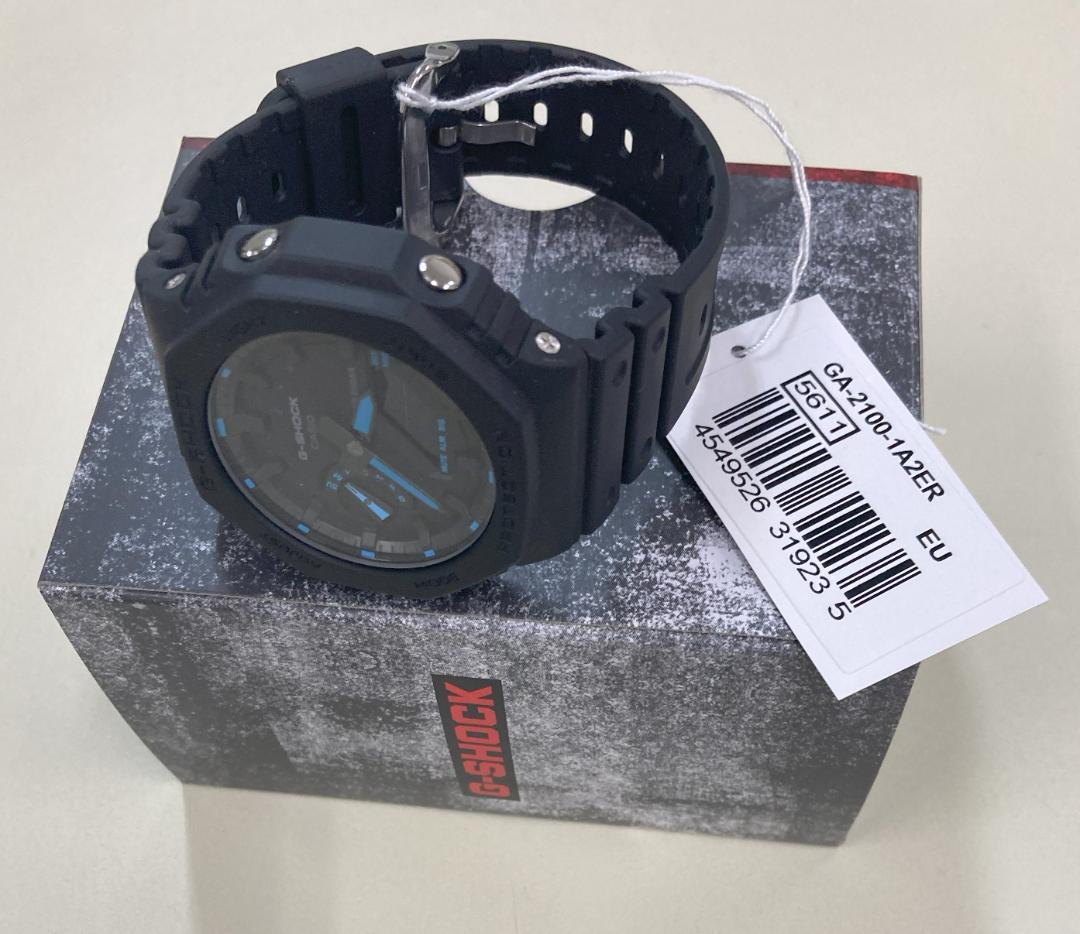 CASIO G-SHOCK アナデジ ブルー GA-2100-1A2 逆輸入
