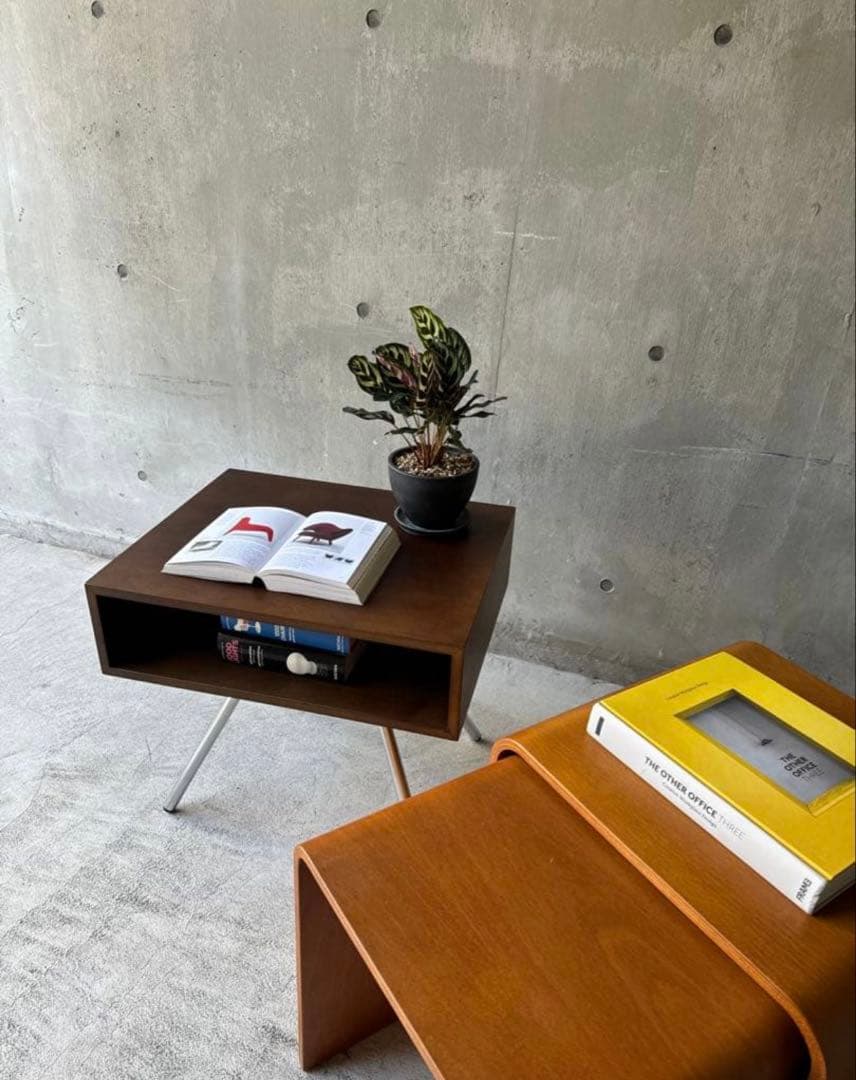 ボックスサイトテーブル　ミッドセンチュリー