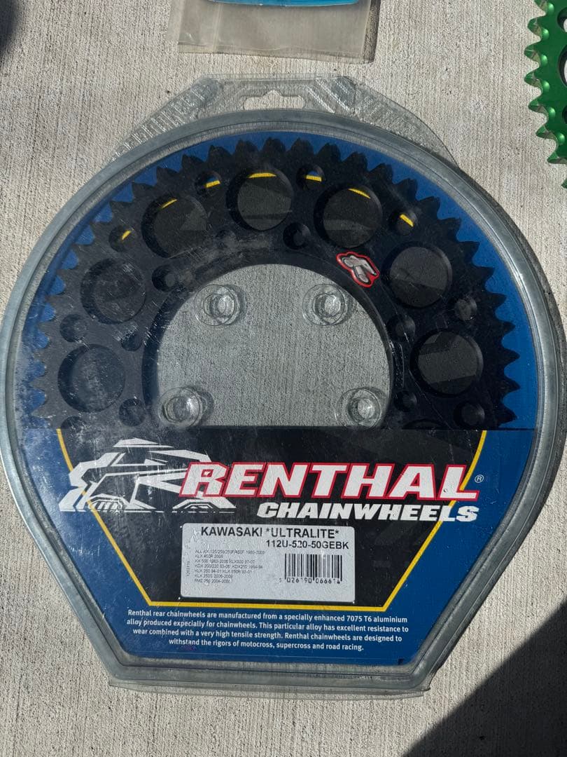 kx250f 2018 スプロケ