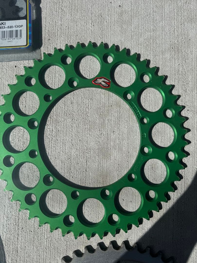 kx250f 2018 スプロケ