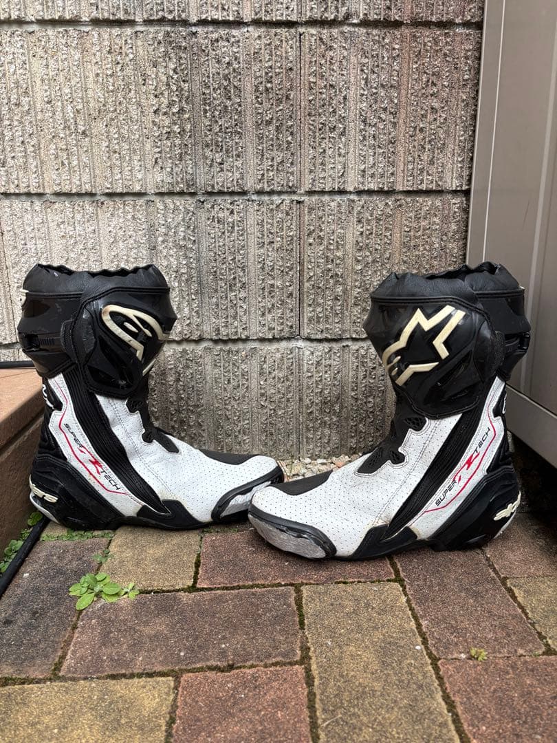 Alpinestars バイクブーツ ホワイト/ブラック