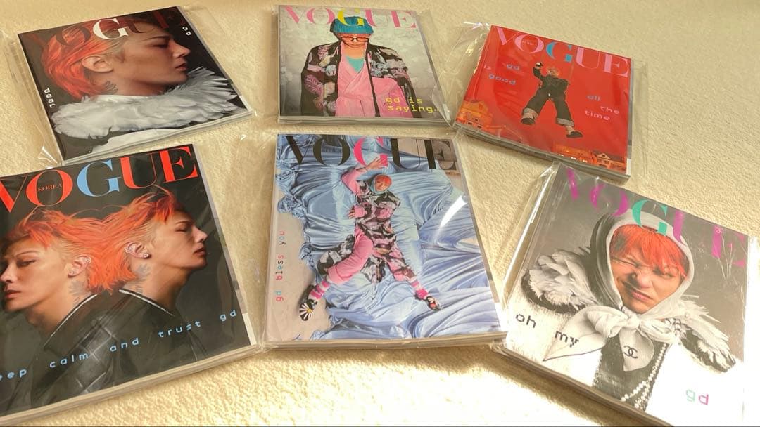 VOGUE KOREA ２月号 G-DORAGON ジヨン