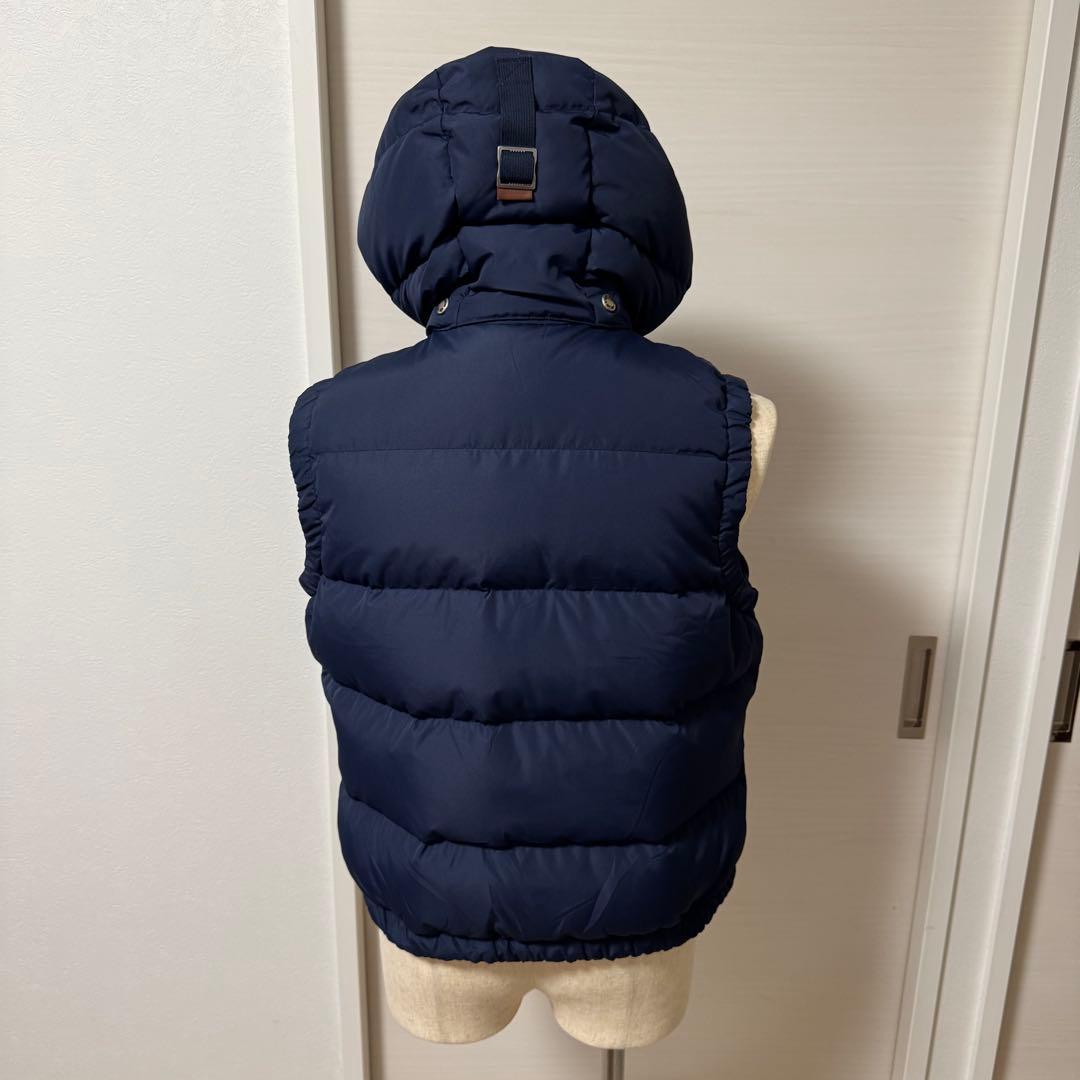 【レディース】【美品】サイズL ポロ　ラルフローレン ダウンベスト　ネイビー