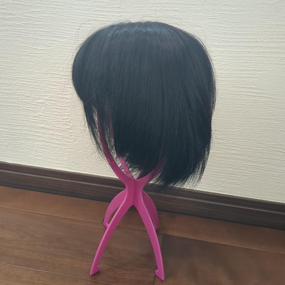ウィッグ　ショート　ブラック　黒　リネアストリア