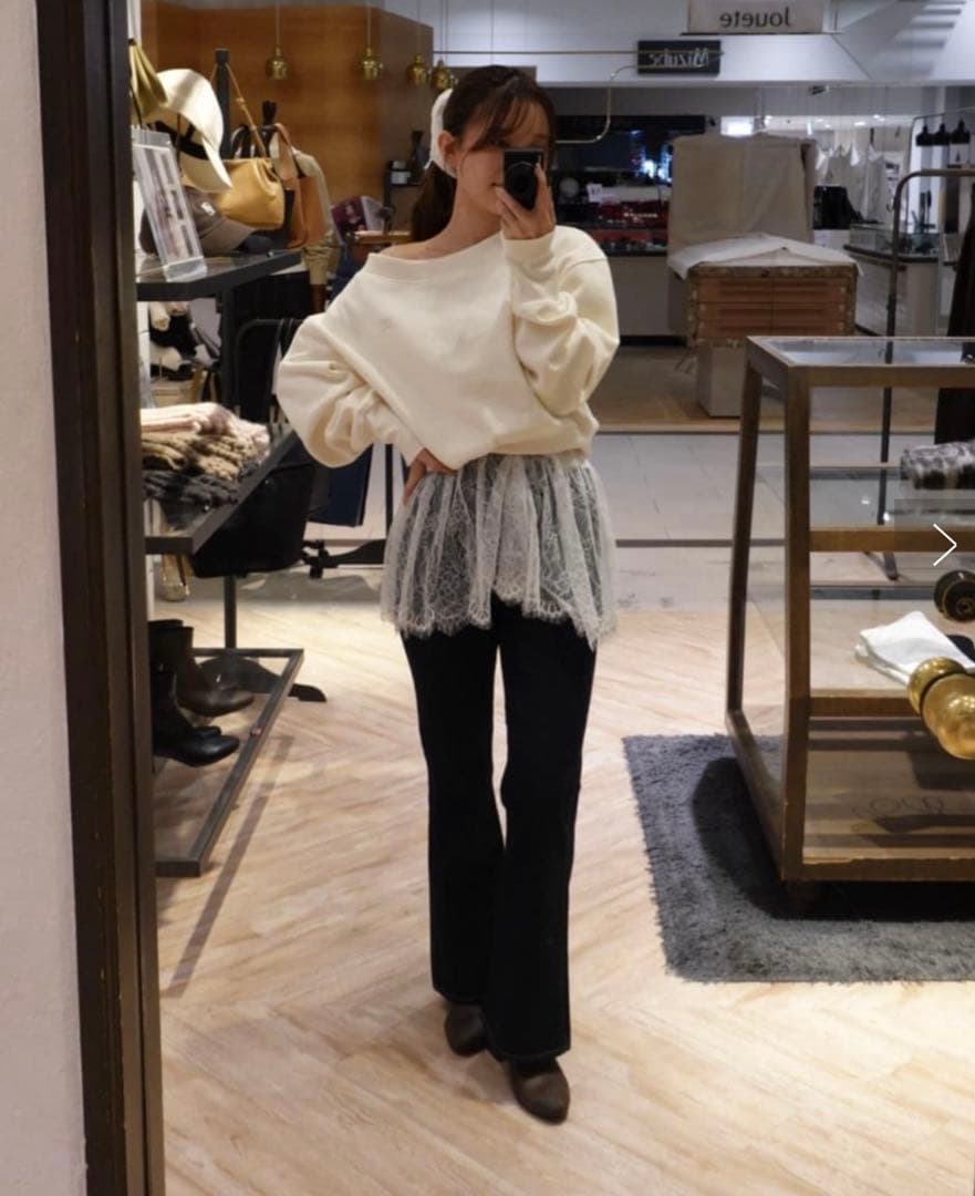 期間限定‼️カプリシュレマージュ　1ポイントボンディングスウェット