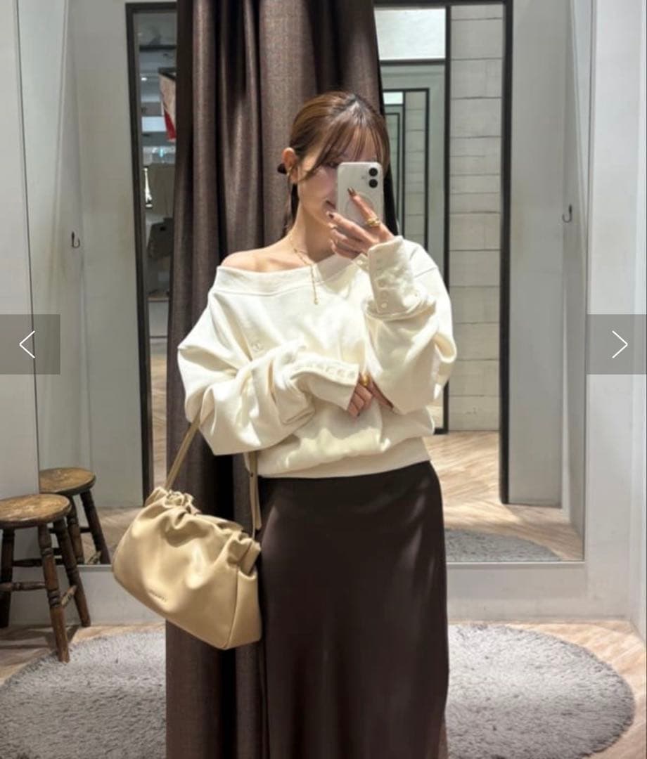 期間限定‼️カプリシュレマージュ　1ポイントボンディングスウェット