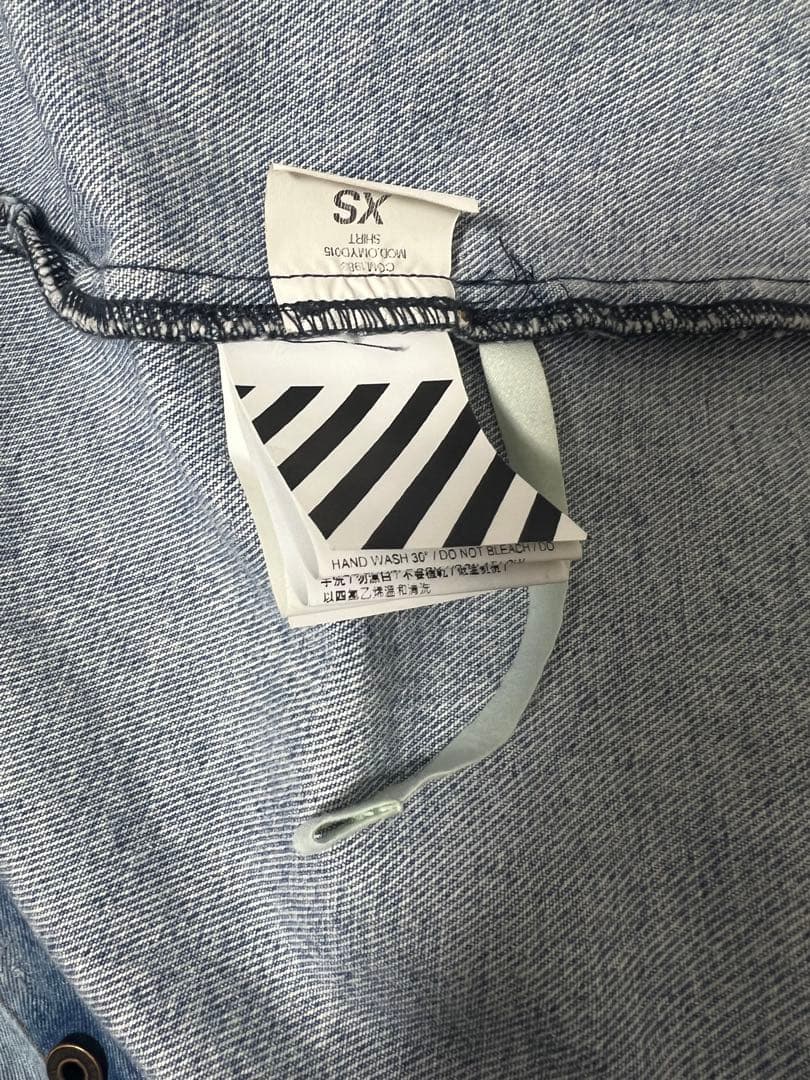 off-white オフホワイト デニム ジャケット ヴァージルアブロー