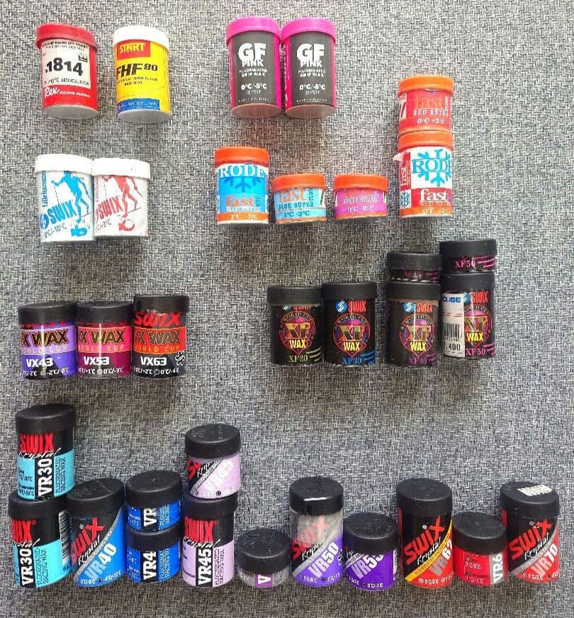 未使用＆中古品　まとめ売り　クロスカントリースキー　フッ素　グリップ ワックス