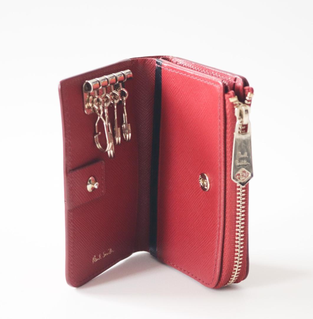 16,500円新品タグ付き【ポールスミス】王冠モチーフ 小銭入れ＆4連キーケース