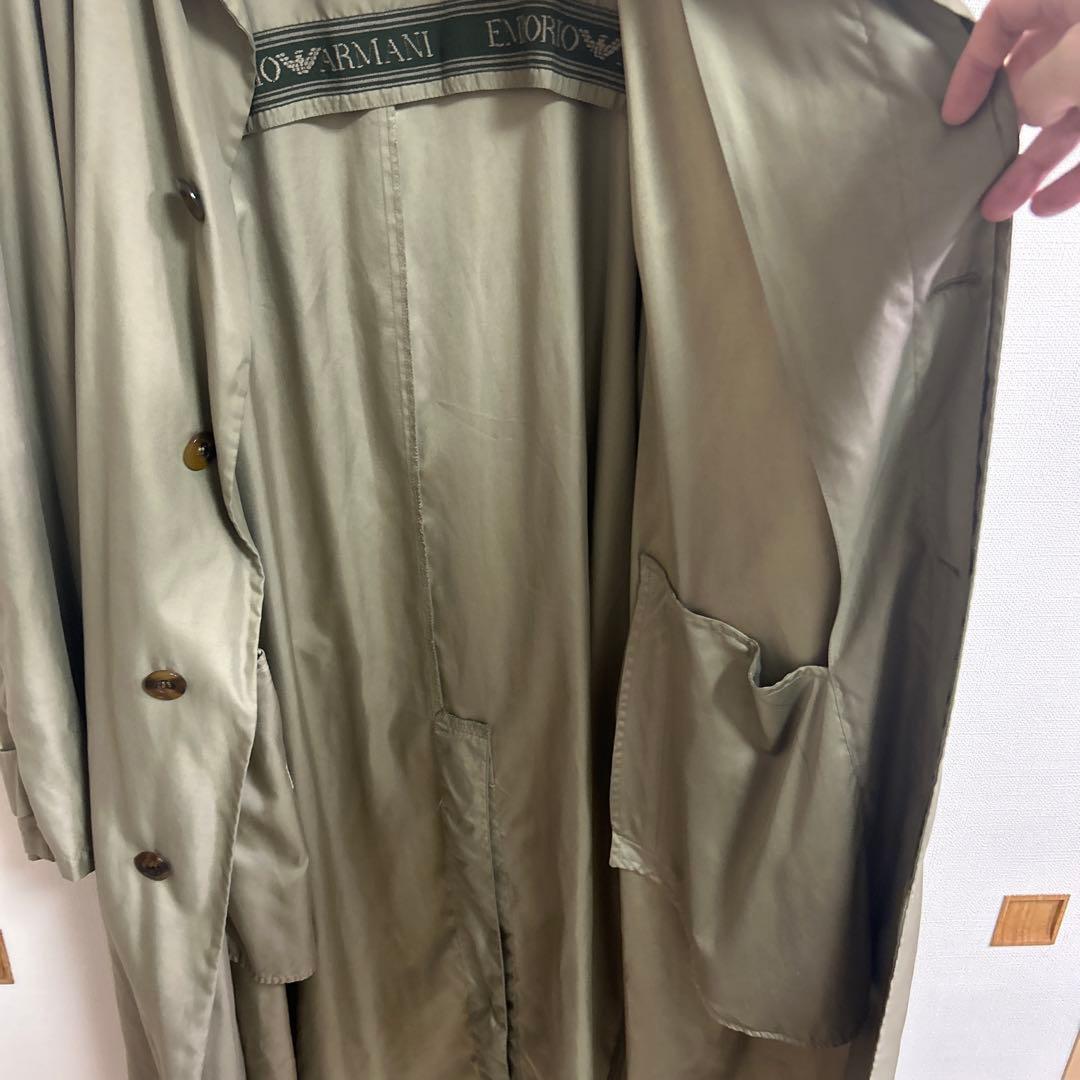 エンポリオアルマーニ ロングコート カーキ