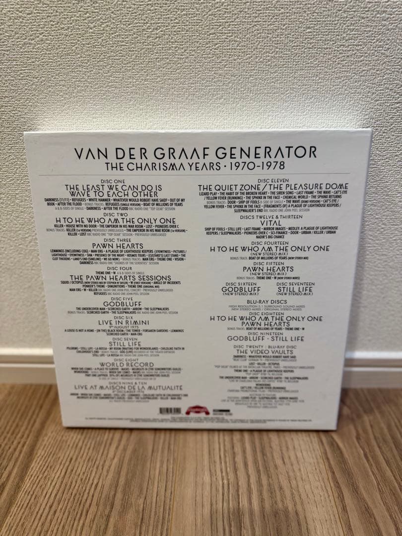VAN DER GRAAF GENERATOR CDボックスセット