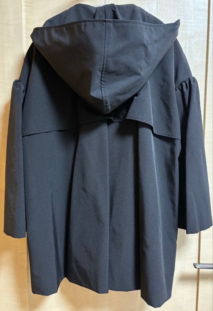 Liten キュービックトレンチコート　ダークネイビー