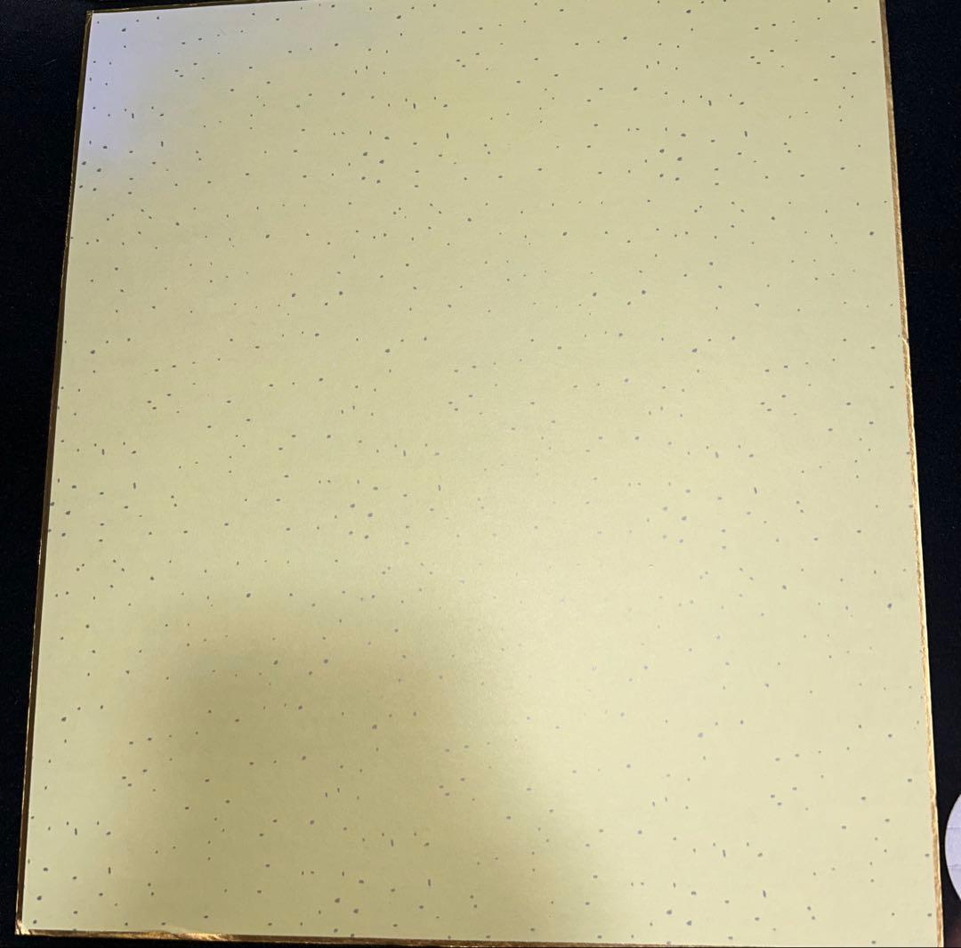 名探偵コナン　青山剛昌先生　直筆サイン　イラスト　色紙