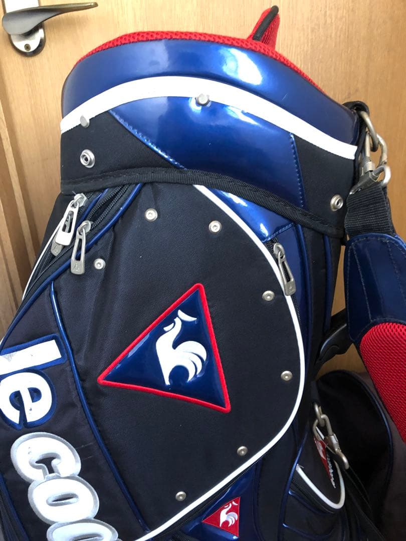 【送料込み】希少廃盤品　ルコックスポルティフ　キャディバッグ　ゴルフバッグ