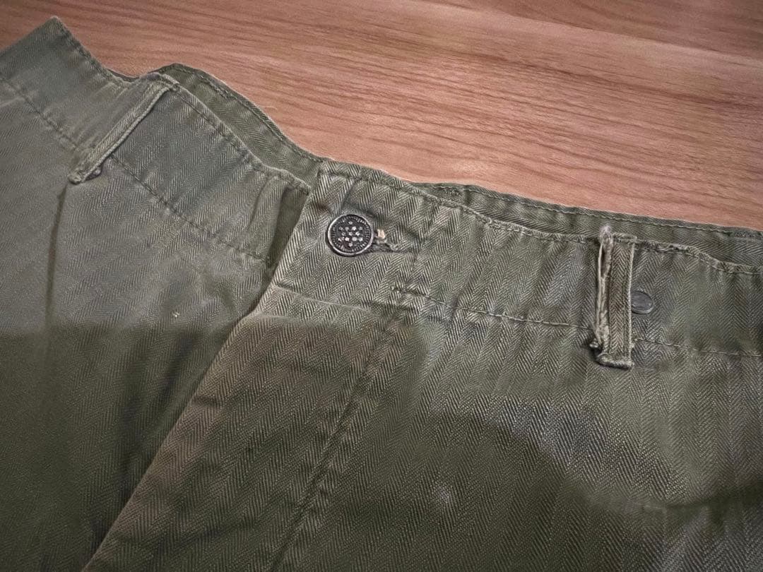 ヴィンテージ 40年代 US ARMY HBTユーティリティ米軍 ベルベルジン